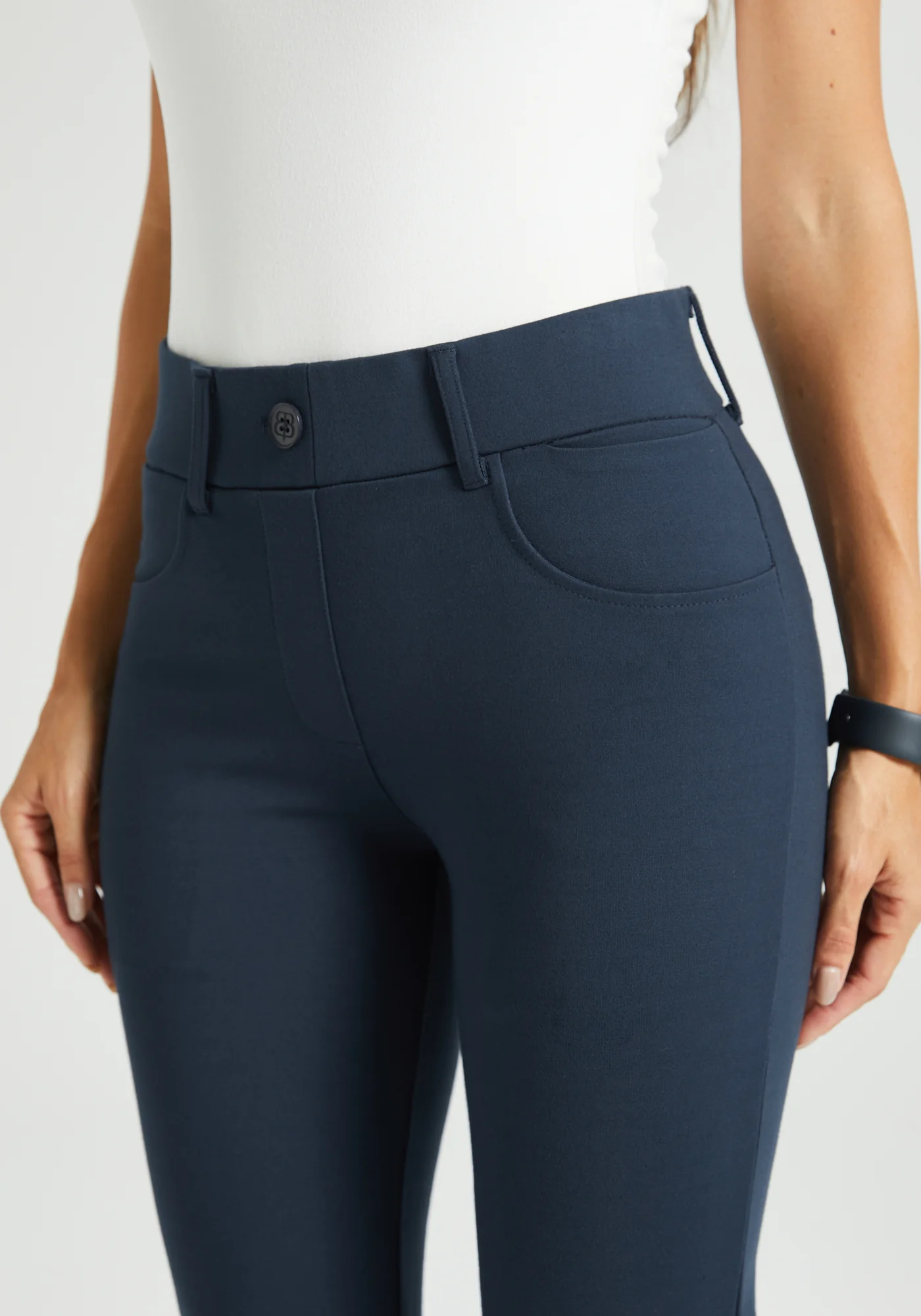 7-Pocket DPYP™ Dress Pant Yoga Pant | Bootcut (Navy) - Image 3