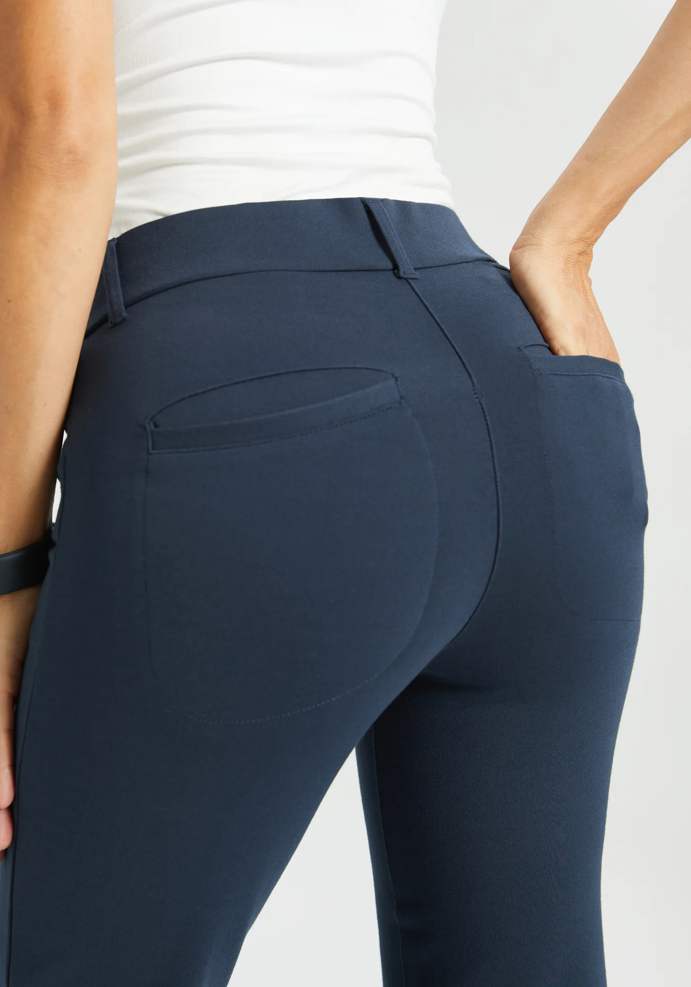 7-Pocket DPYP™ Dress Pant Yoga Pant | Straight (Navy) - Image 6