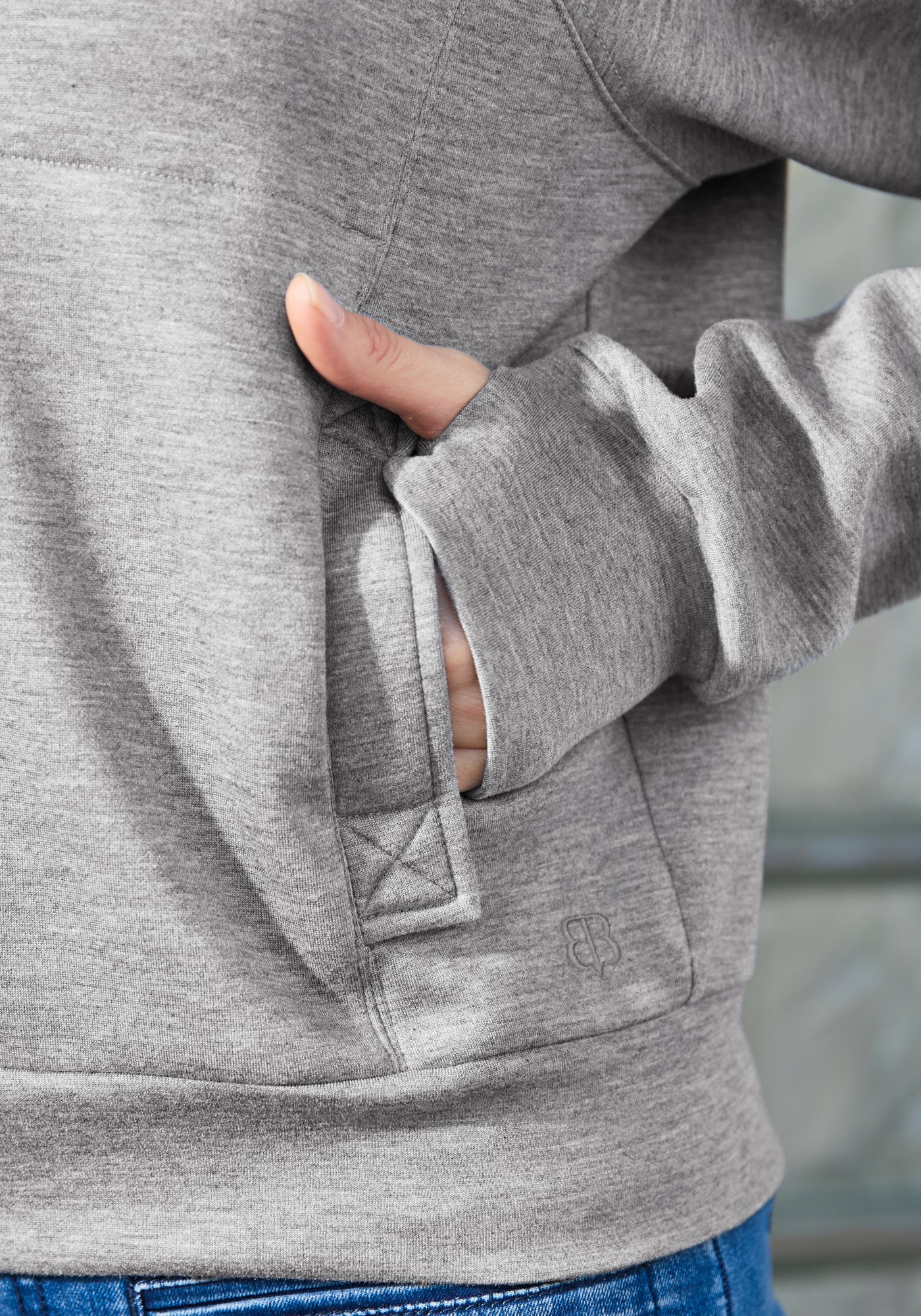 AirFlex Zip Hoodie (Gray) - Image 4