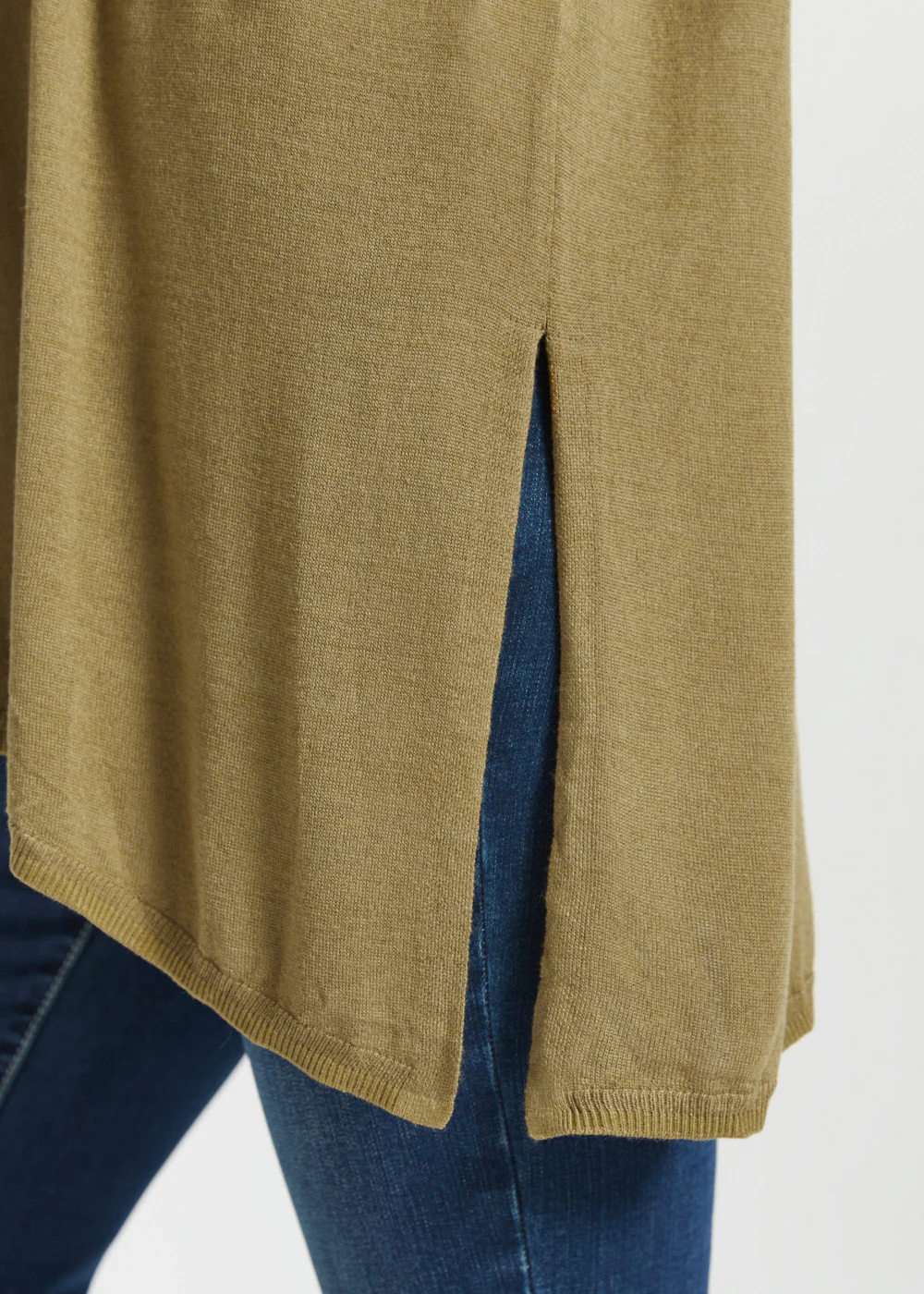 Asymmetrical Boatneck Sweater (Chai Tea) - Image 4