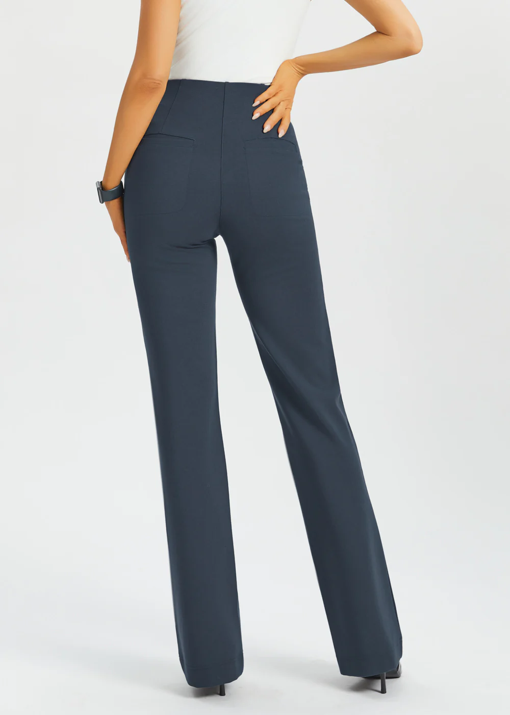 Atlantic DPYP™ Dress Pant Yoga Pants | Wide (Navy) - Image 5