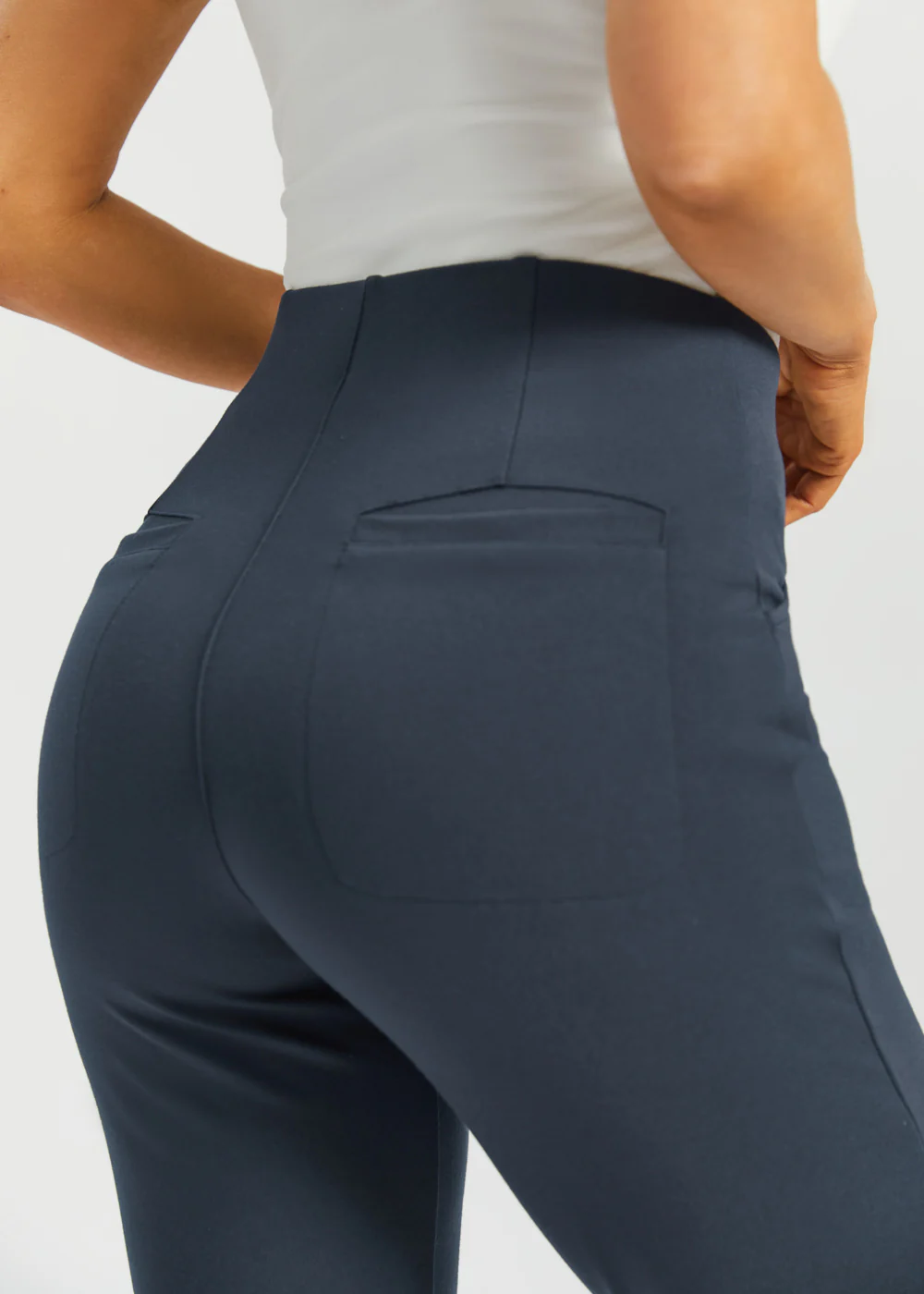 Atlantic DPYP™ Dress Pant Yoga Pants | Wide (Navy) - Image 7