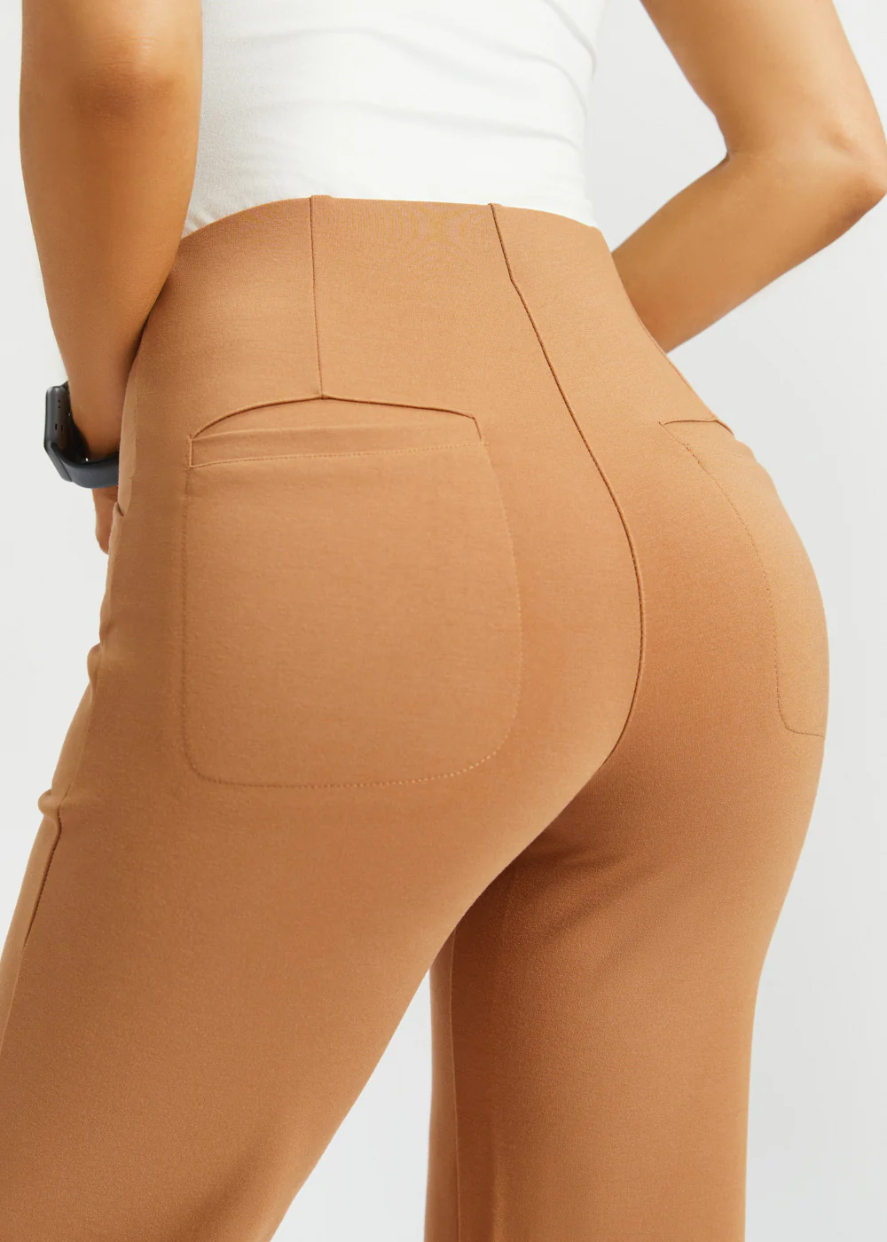 Atlantic DPYP™ Dress Pant Yoga Pants | Wide (Sandalwood) - Image 6