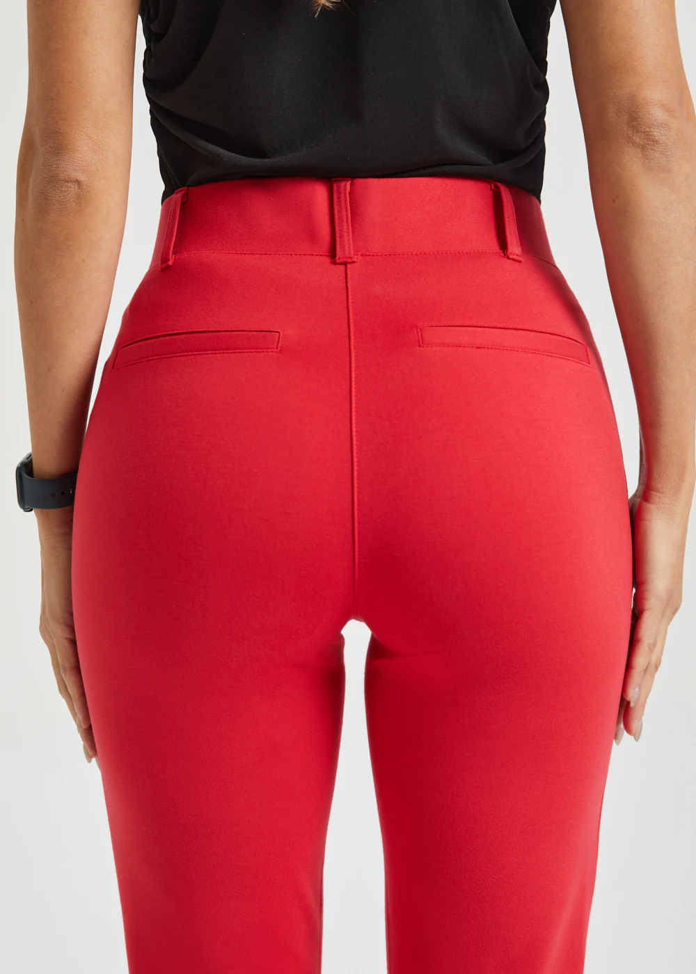 Classic DPYP™ Dress Pant Yoga Pant | Bootcut (Red) - Image 6