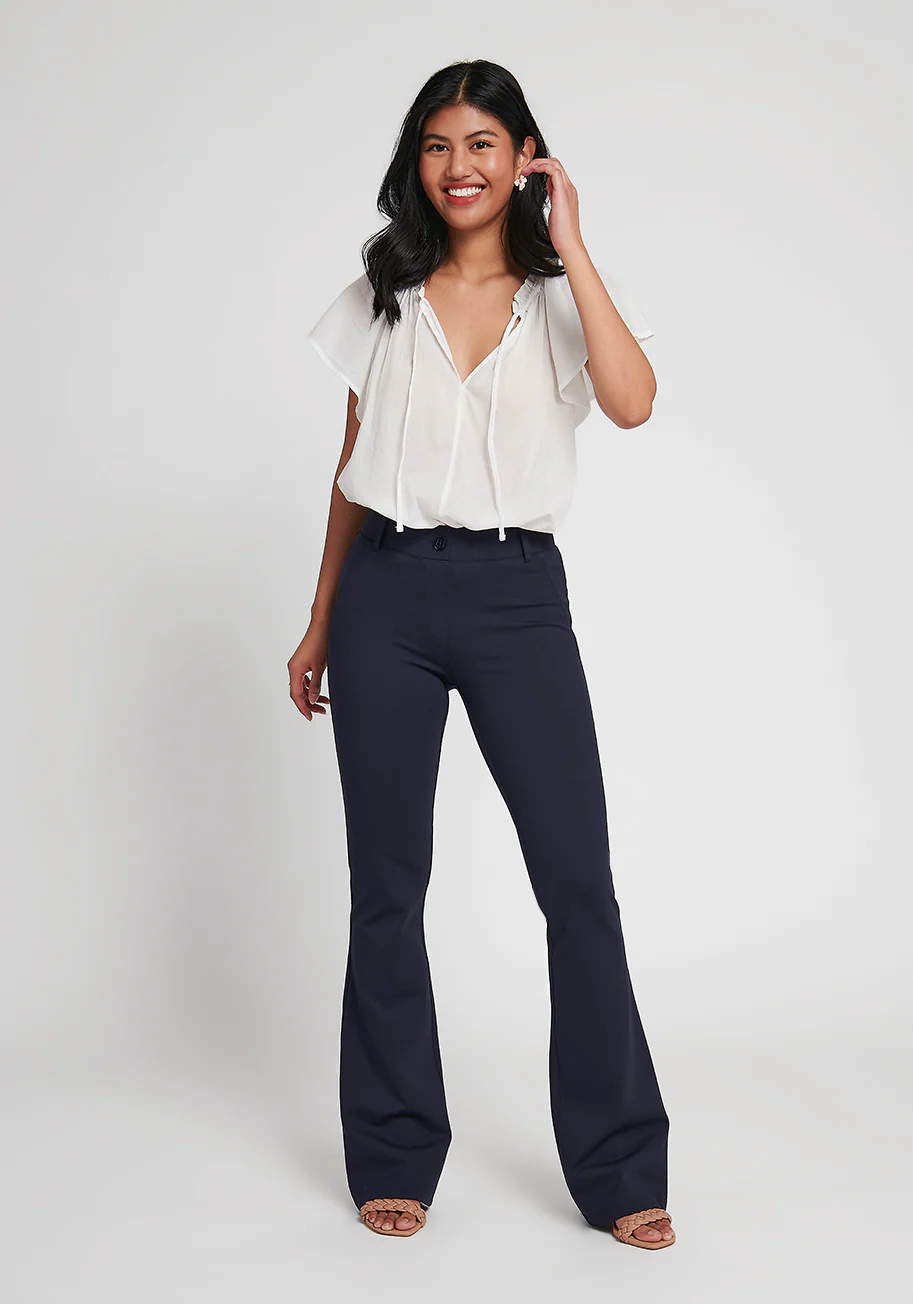 Classic DPYP™ Dress Pant Yoga Pant | Bootcut (Navy) - Image 8