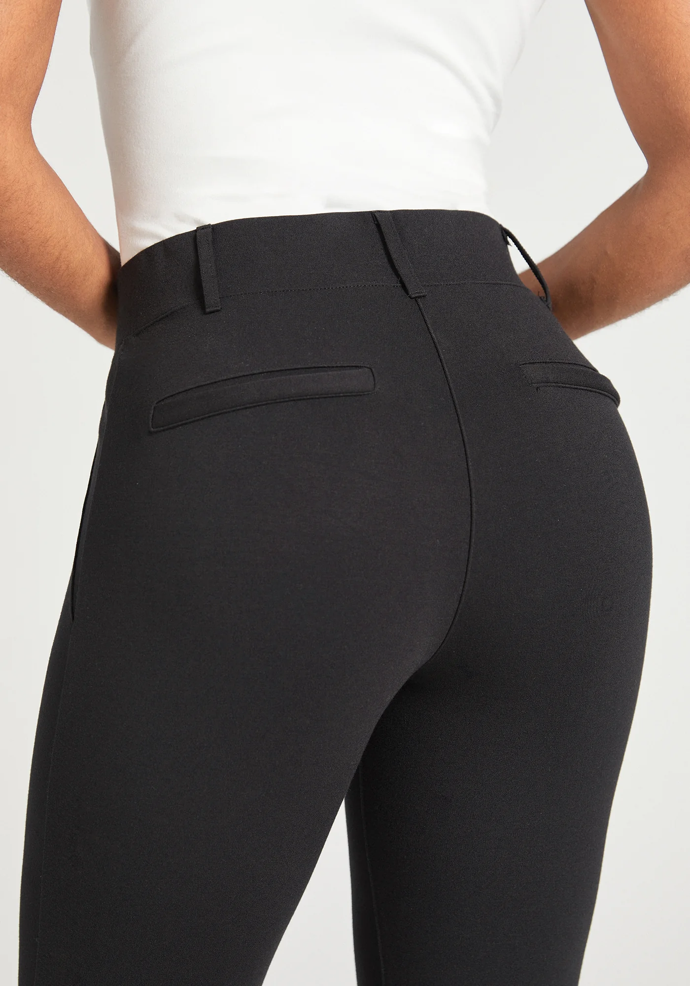 Classic DPYP™ Dress Pant Yoga Pant | Skinny (Black) - Image 4