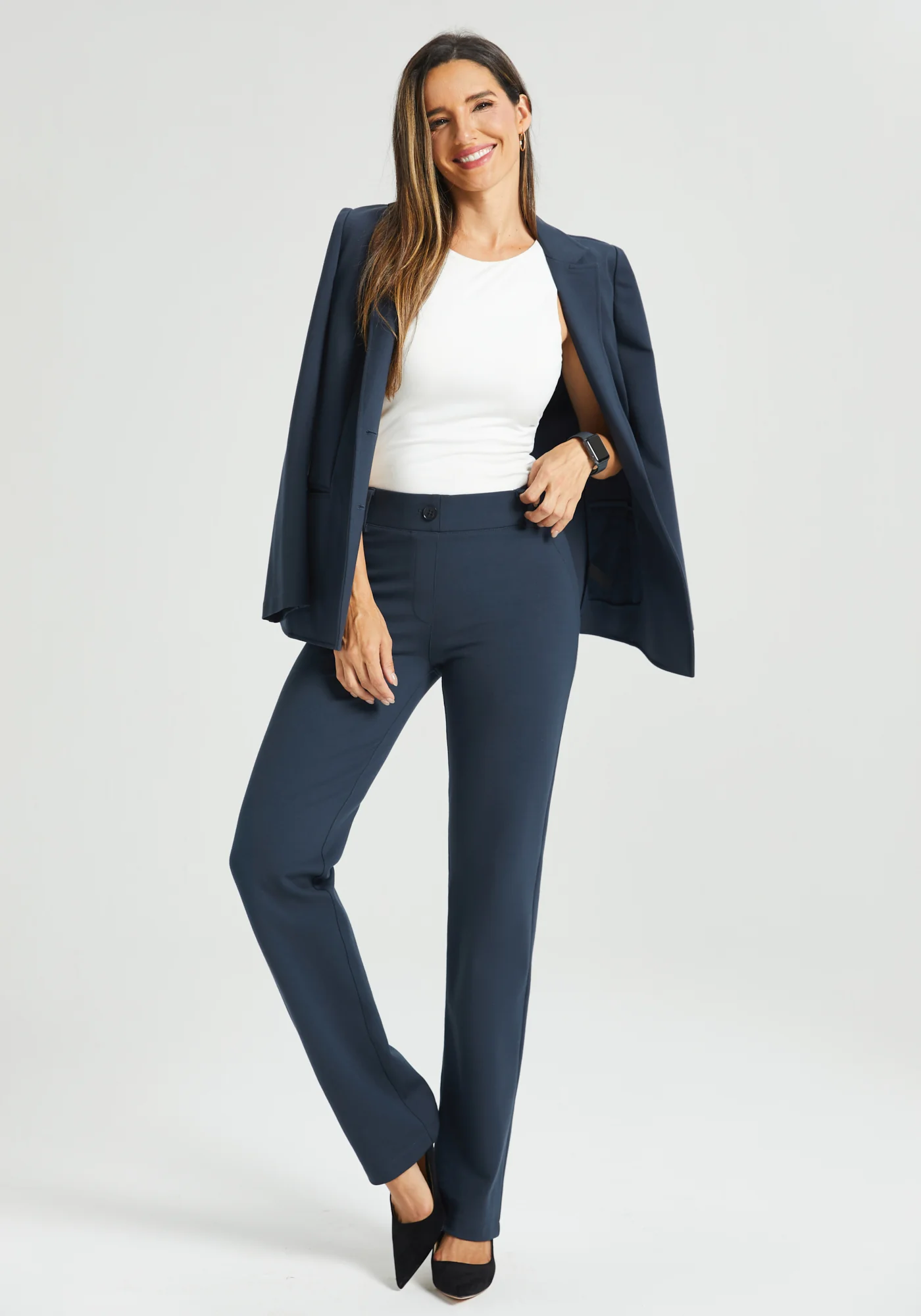 Classic DPYP™ Dress Pant Yoga Pant | Straight (Navy) - Image 8