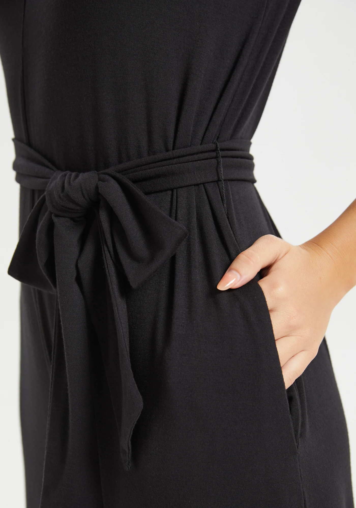 Day to Night Jumpsuit (Black) - Final Sale - Image 5