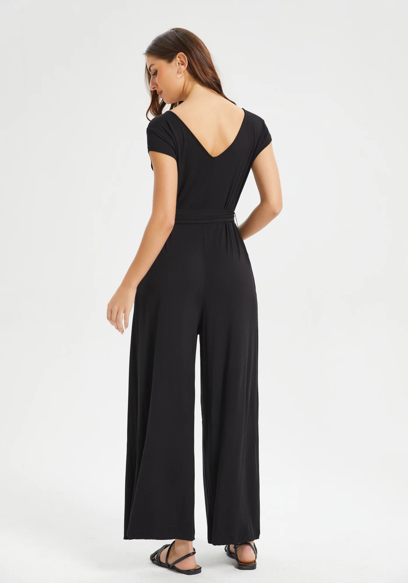 Day to Night Jumpsuit (Black) - Final Sale - Image 6