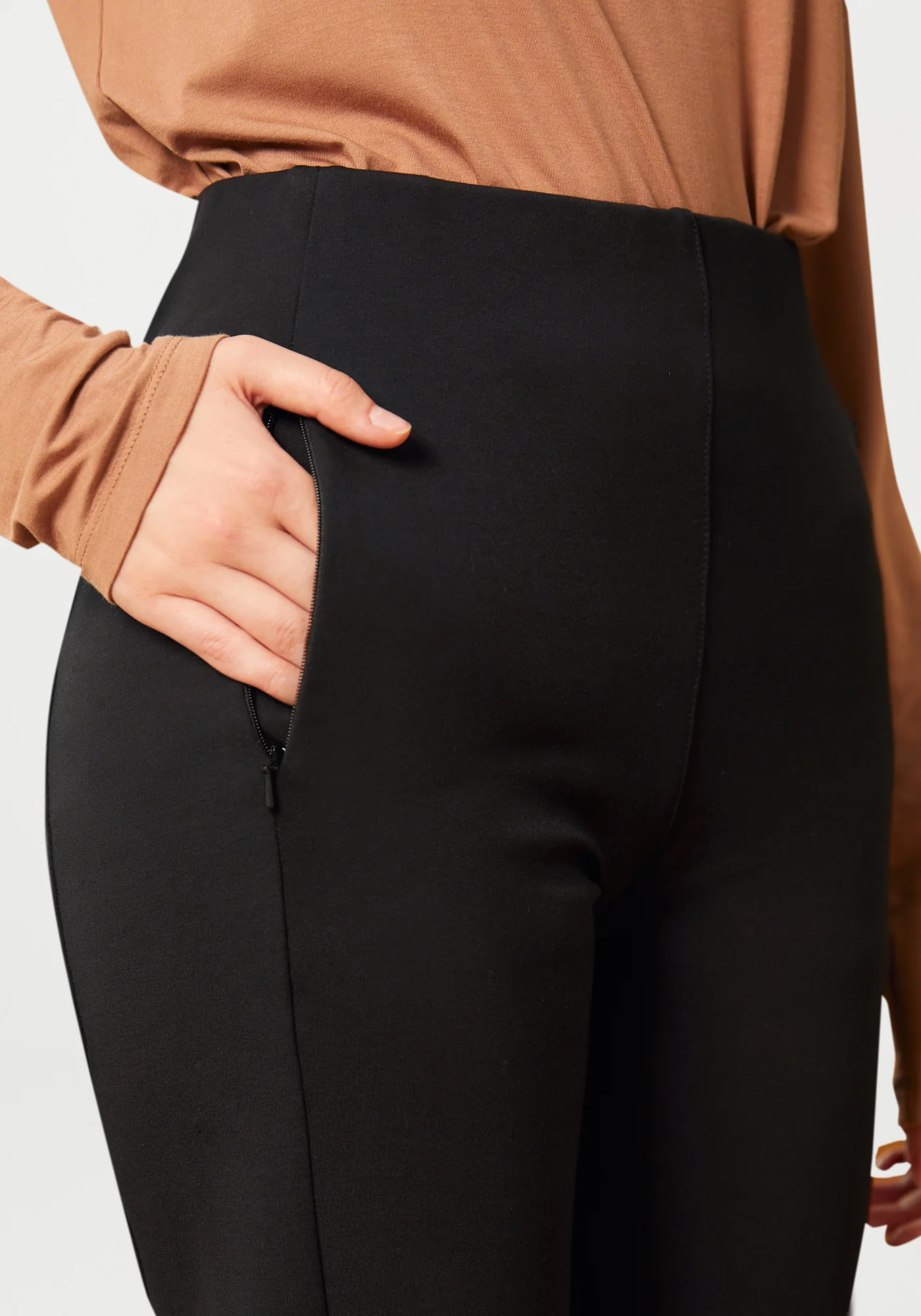 Monroe Crop Trouser DPYP™ | Straight (Black) - Final Sale - Image 3