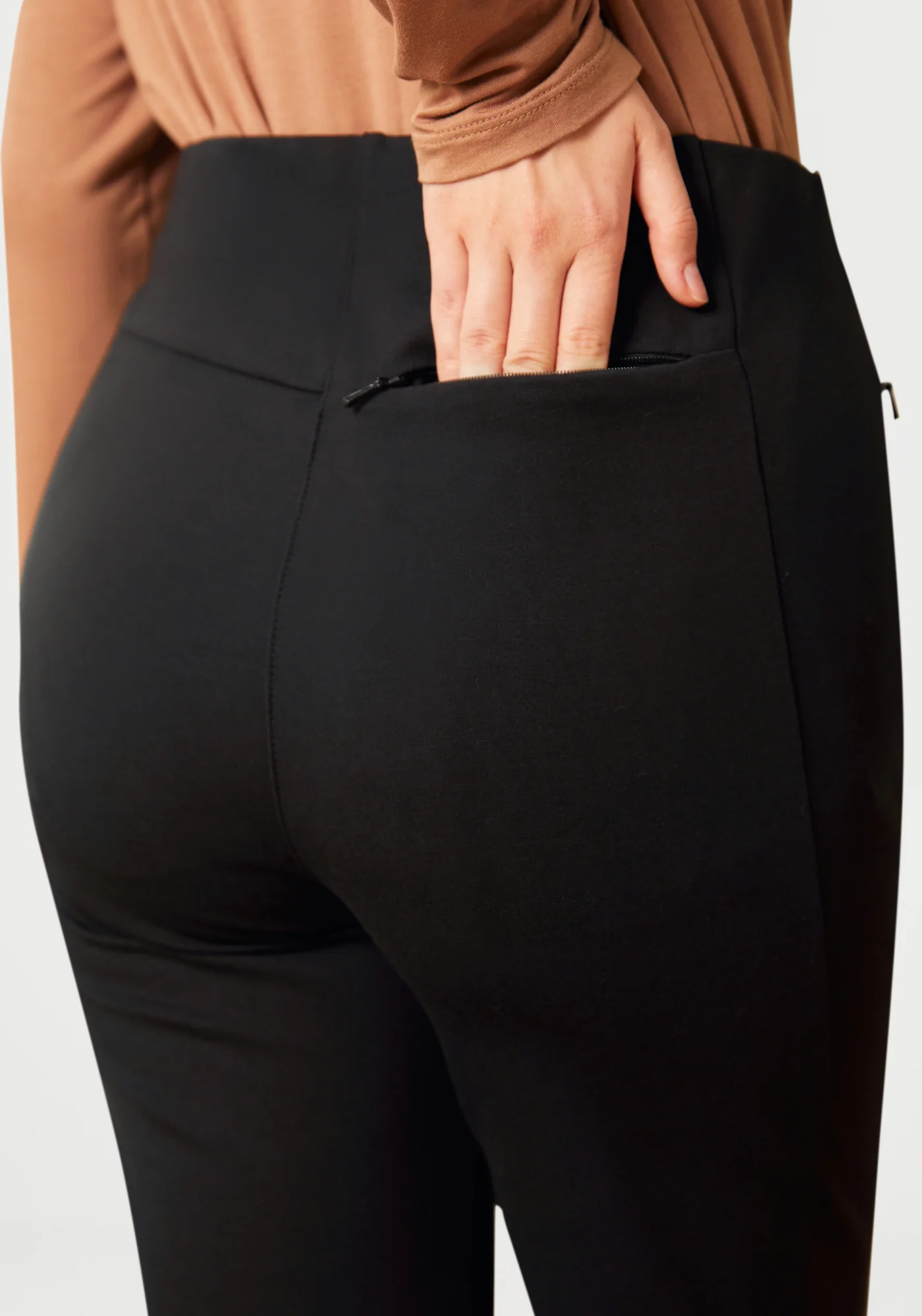 Monroe Crop Trouser DPYP™ | Straight (Black) - Final Sale - Image 4