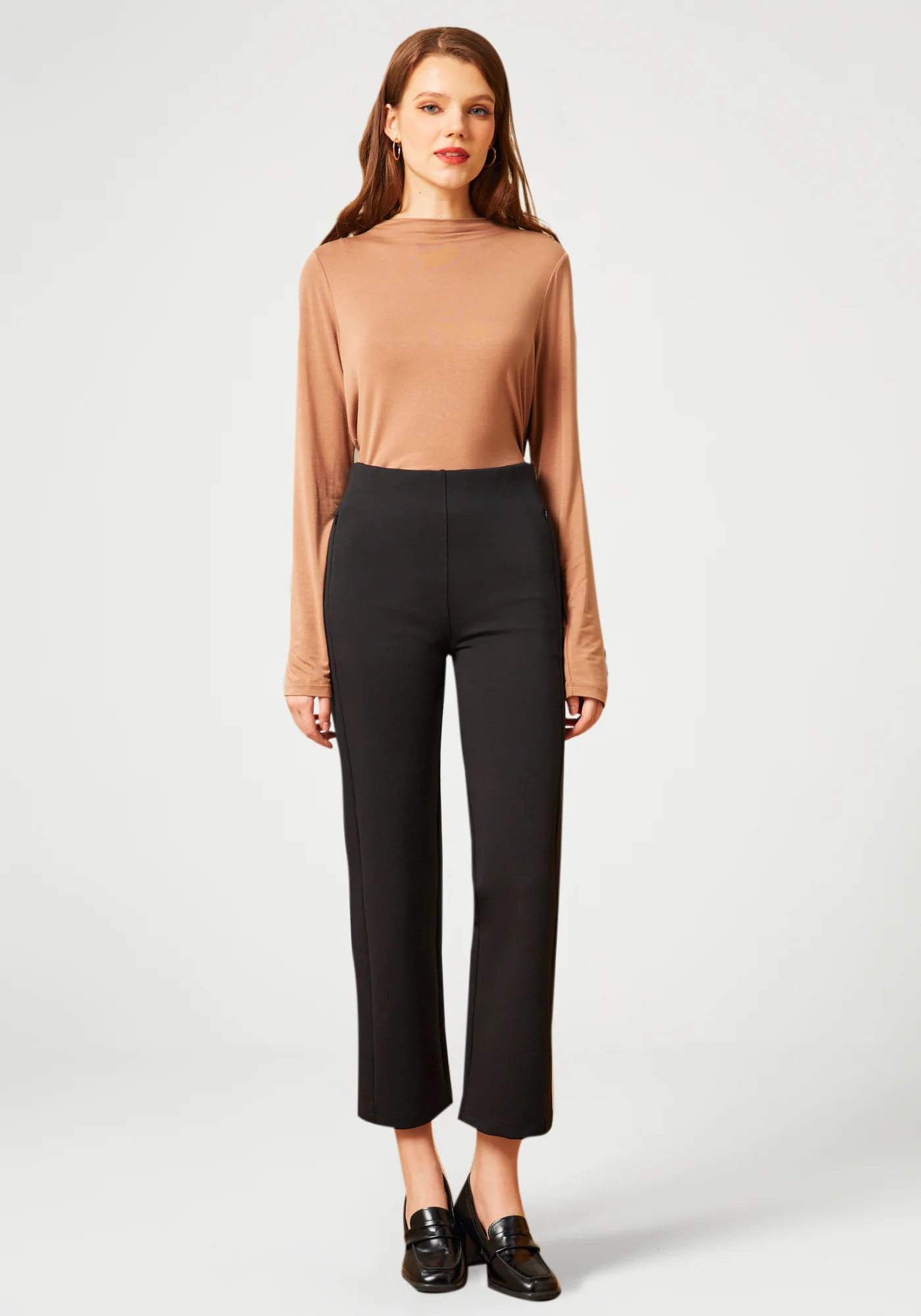 Monroe Crop Trouser DPYP™ | Straight (Black) - Final Sale - Image 5