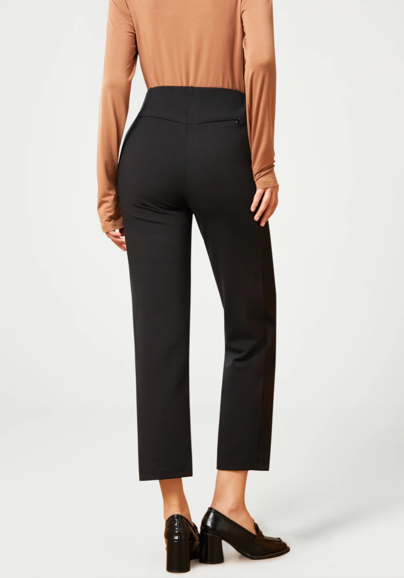 Monroe Crop Trouser DPYP™ | Straight (Black) - Final Sale - Image 6