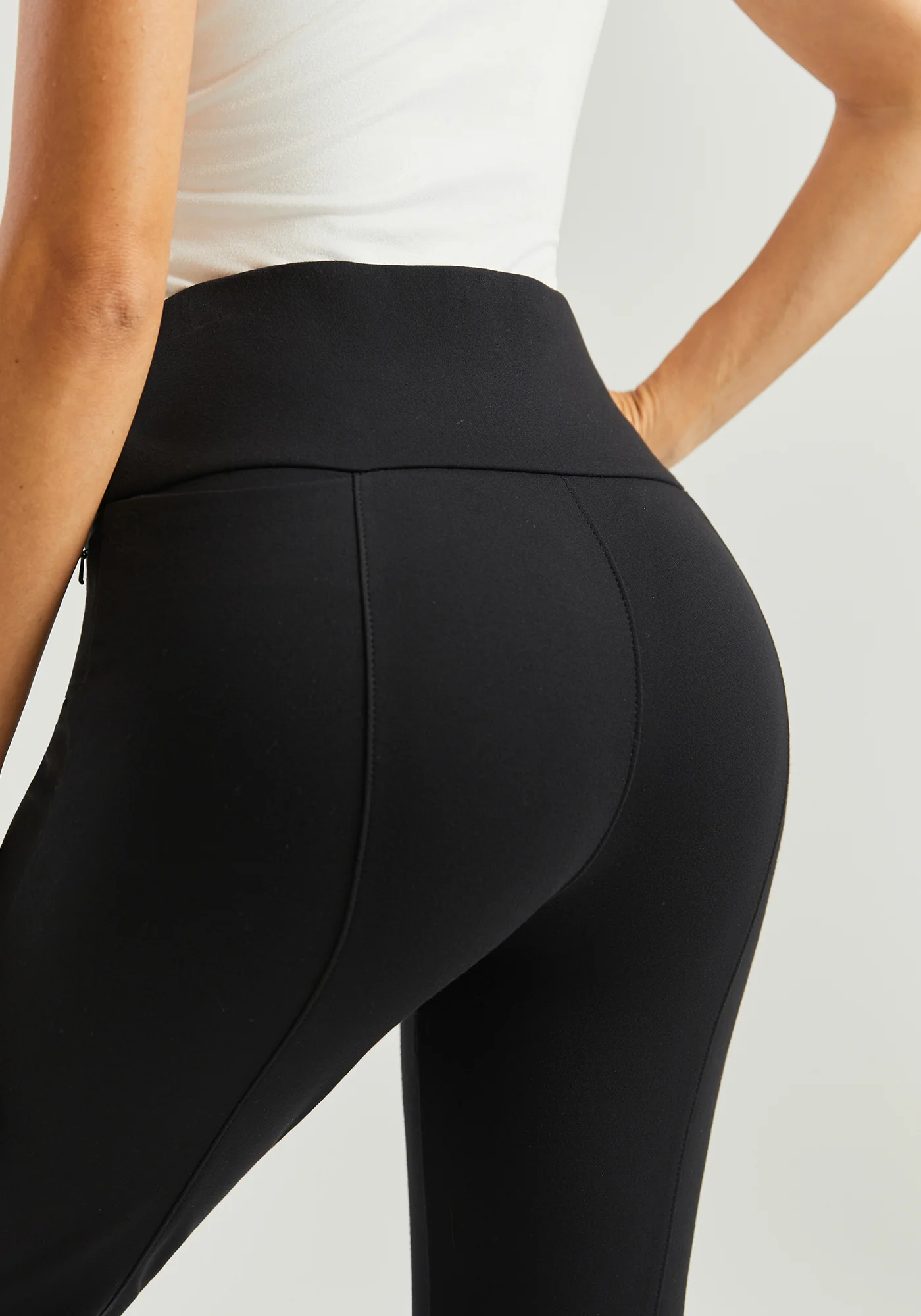 Power Down DPYP™ Dress Pant Yoga Pant | Skinny (Black) - Image 6