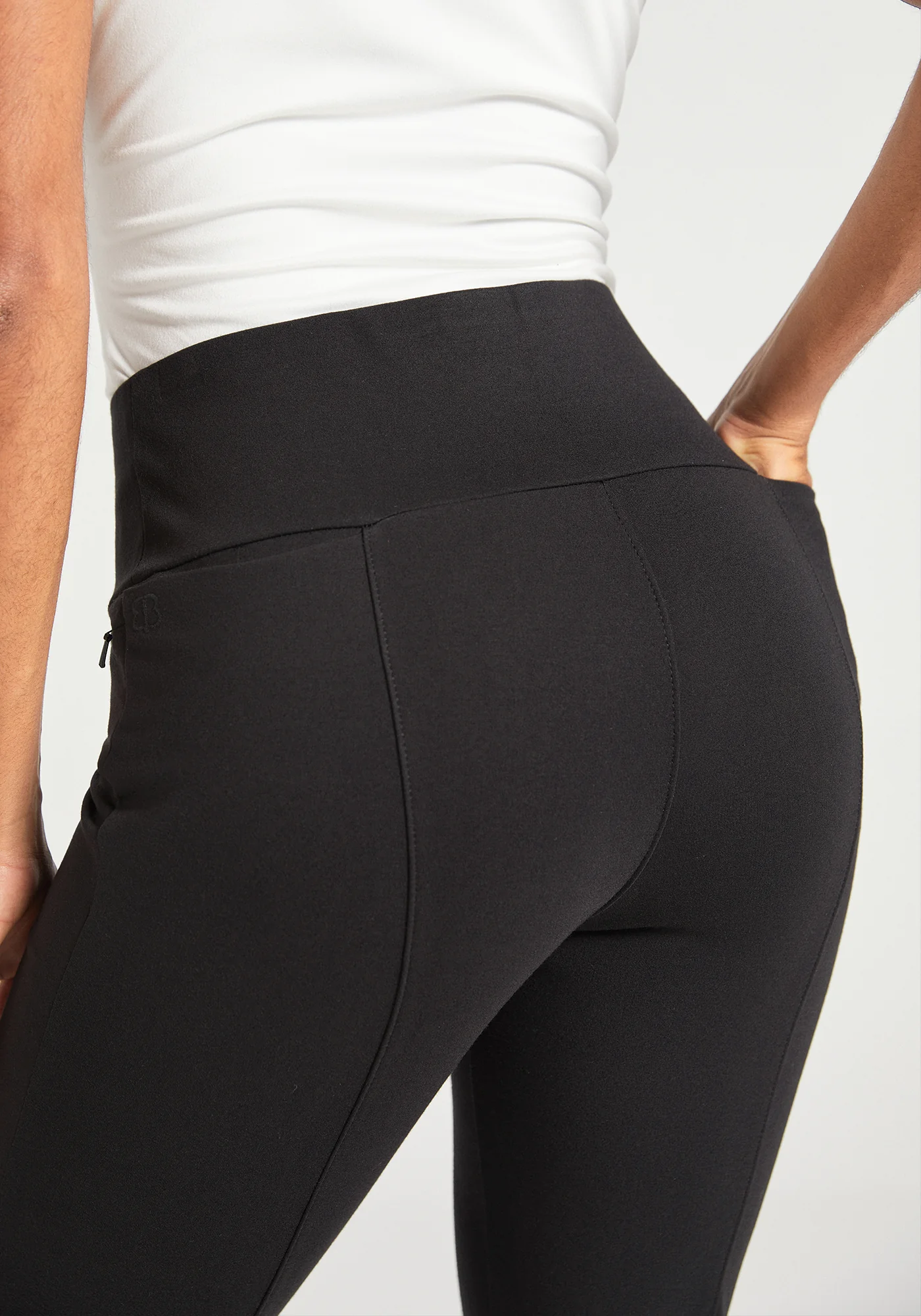 Power Down DPYP™ Dress Pant Yoga Pant | Skinny (Black) - Image 8