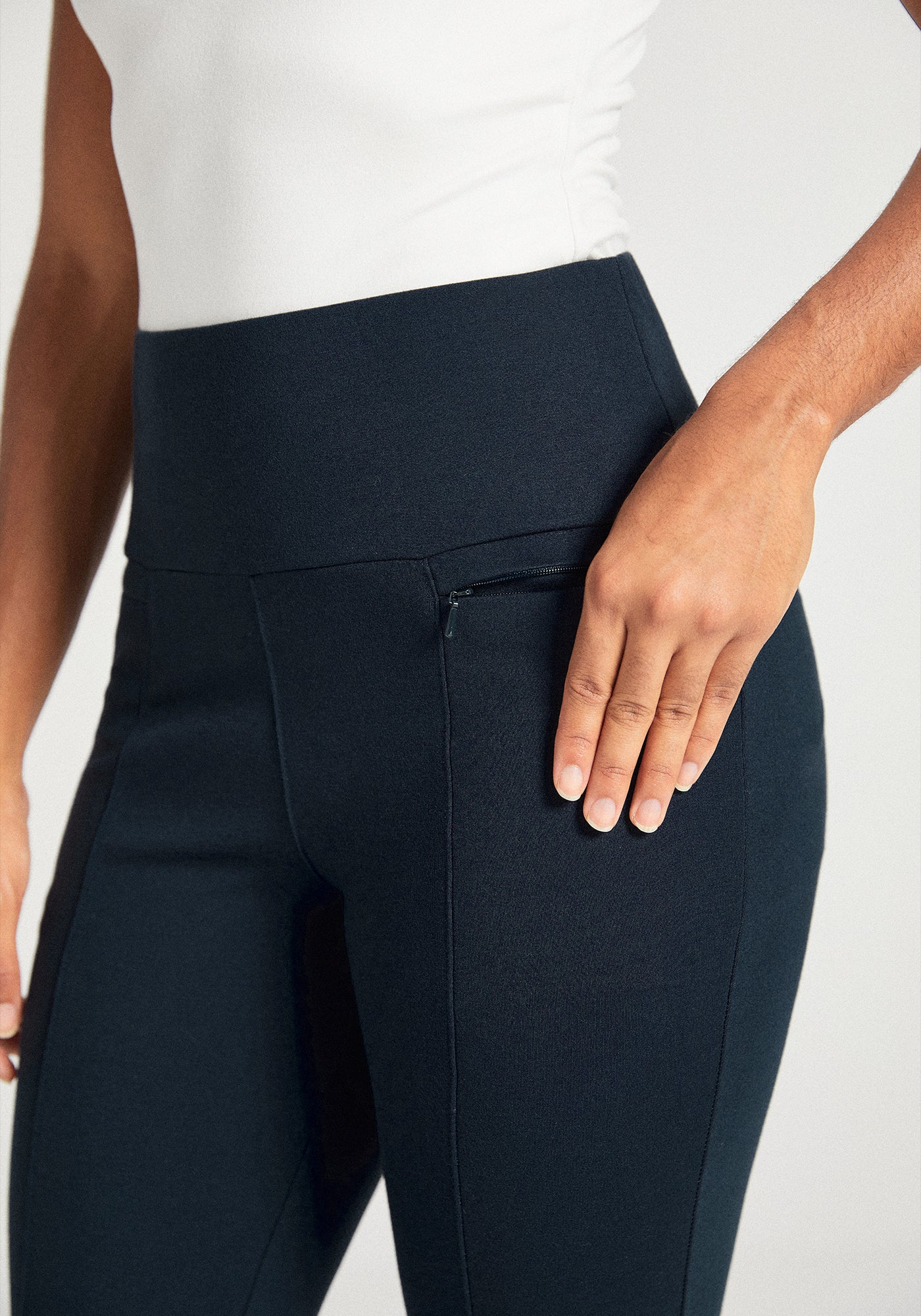 Power Down DPYP™ Dress Pant Yoga Pant | Skinny (Navy) - Image 4