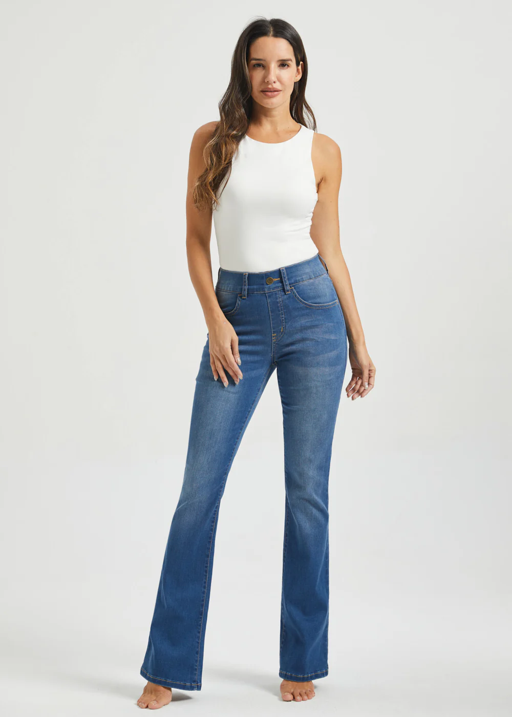 Signature Mid-Rise Denim | Bootcut (Alamo Wash) - Image 6