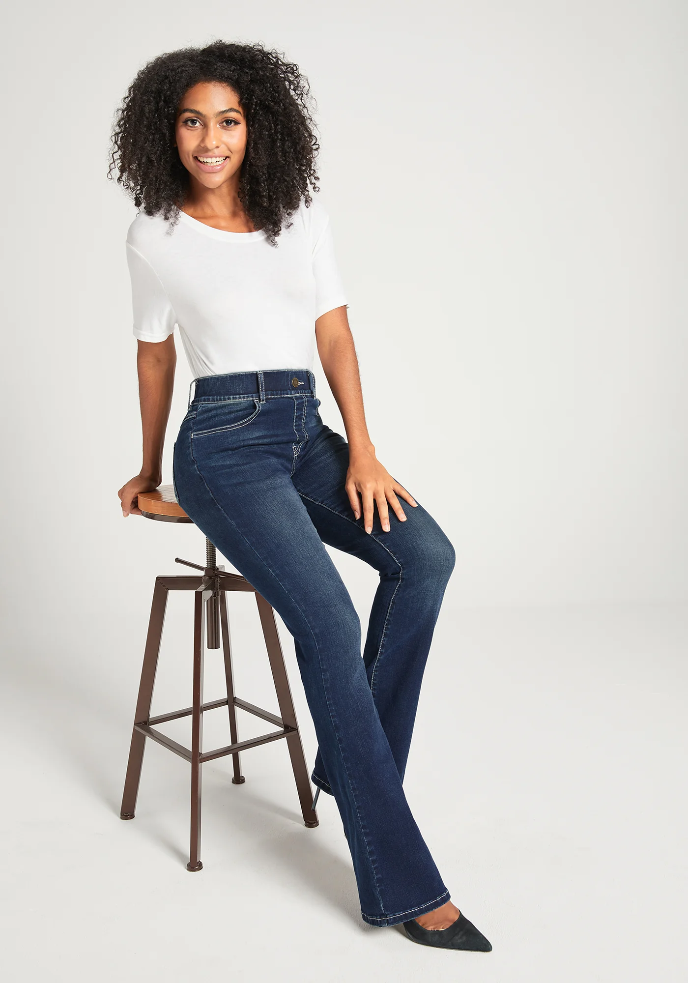 Signature Mid-Rise Denim | Bootcut (Roma Wash) - Image 10