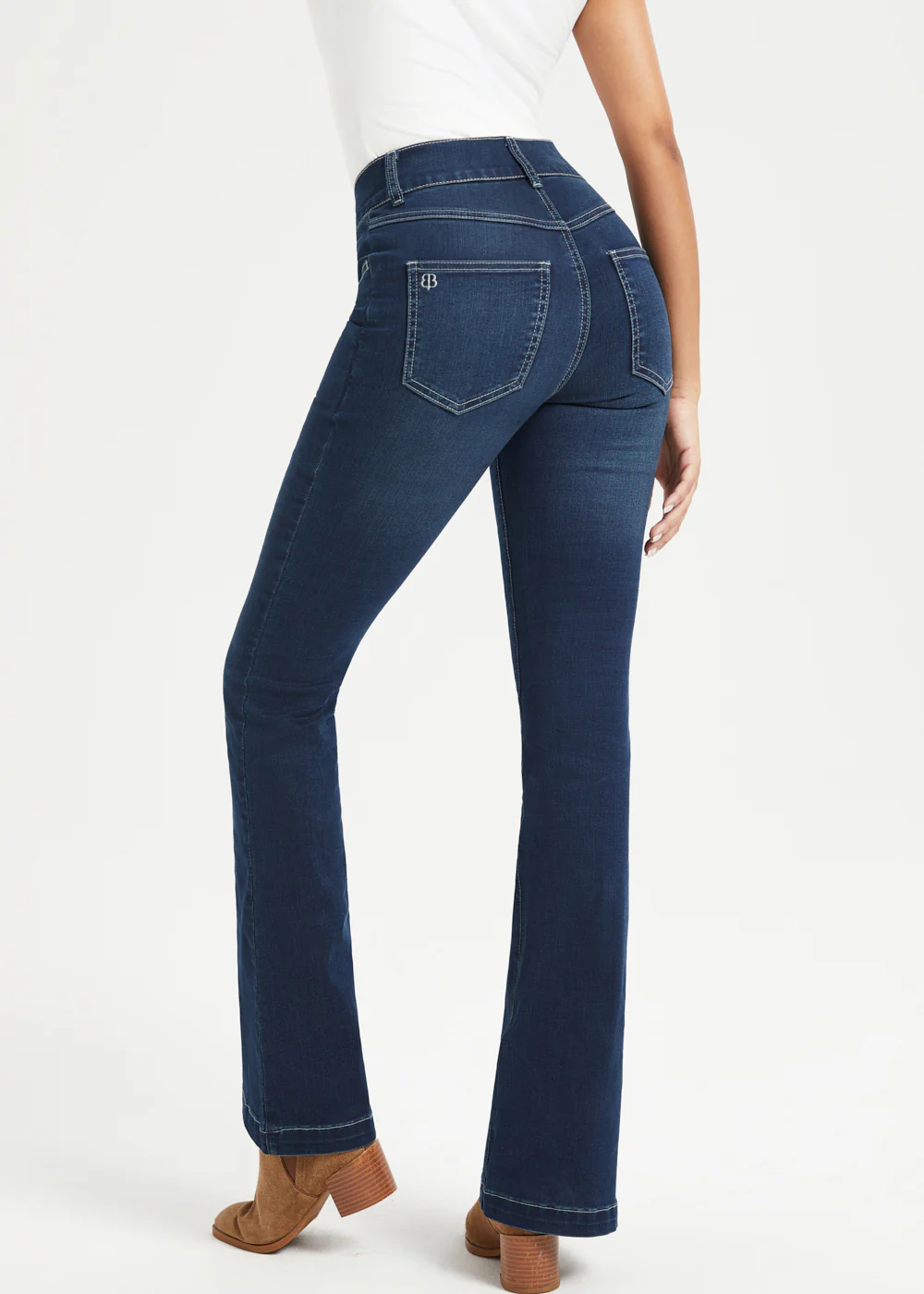 Signature Mid-Rise Denim | Flare (Roma Wash) - Image 3