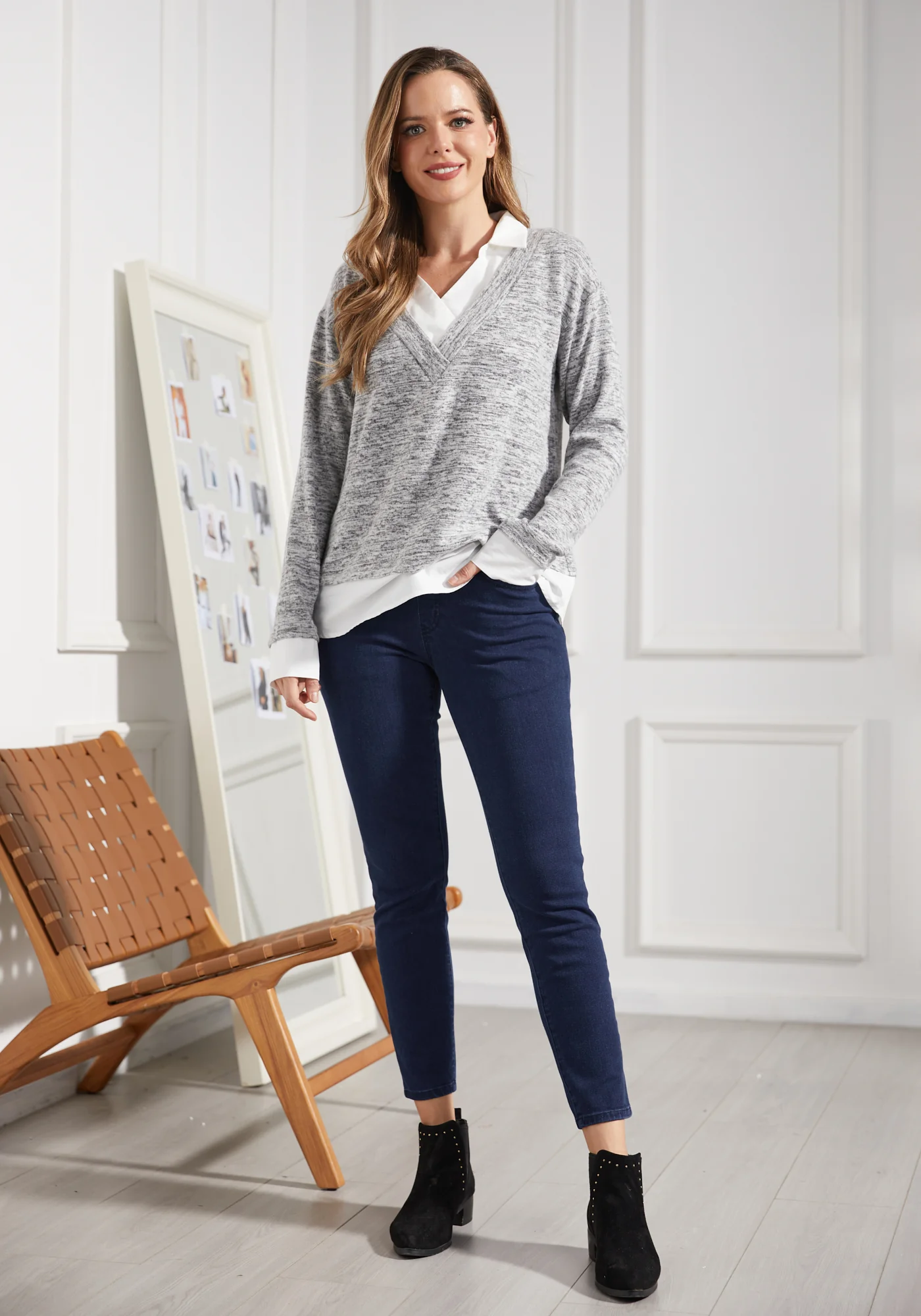 UltraEase Dual Shirt (Heather Charcoal) - Final Sale - Image 3