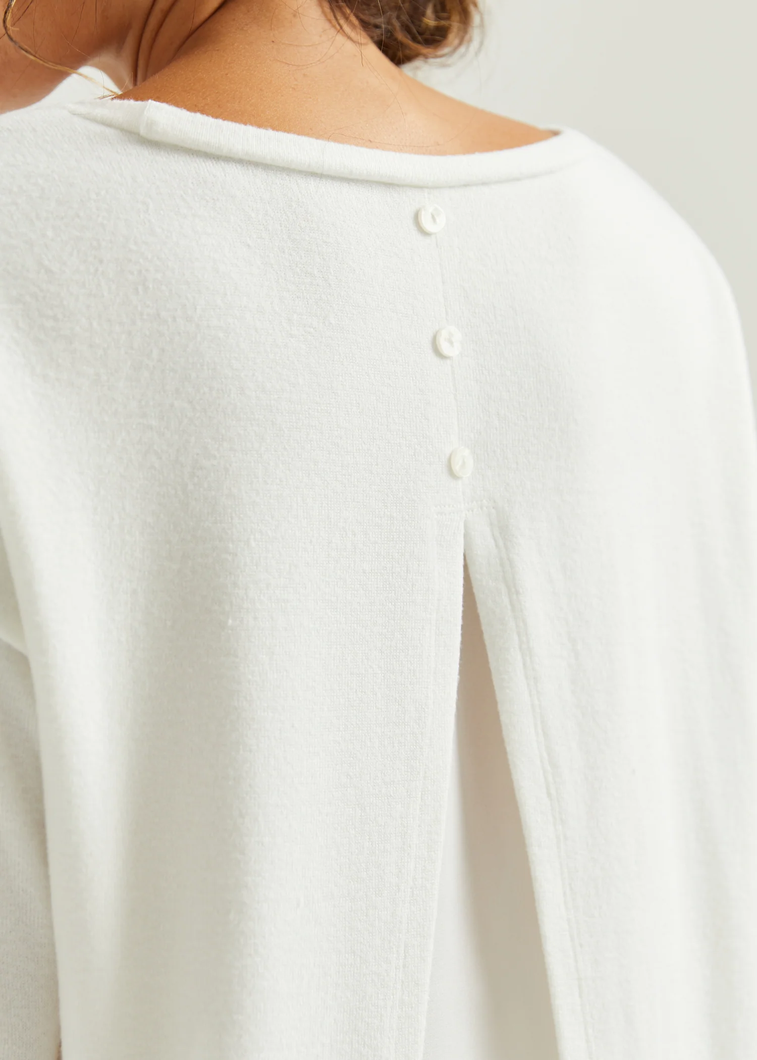 UltraEase Layered Boatneck (Ivory) - Final Sale - Image 5