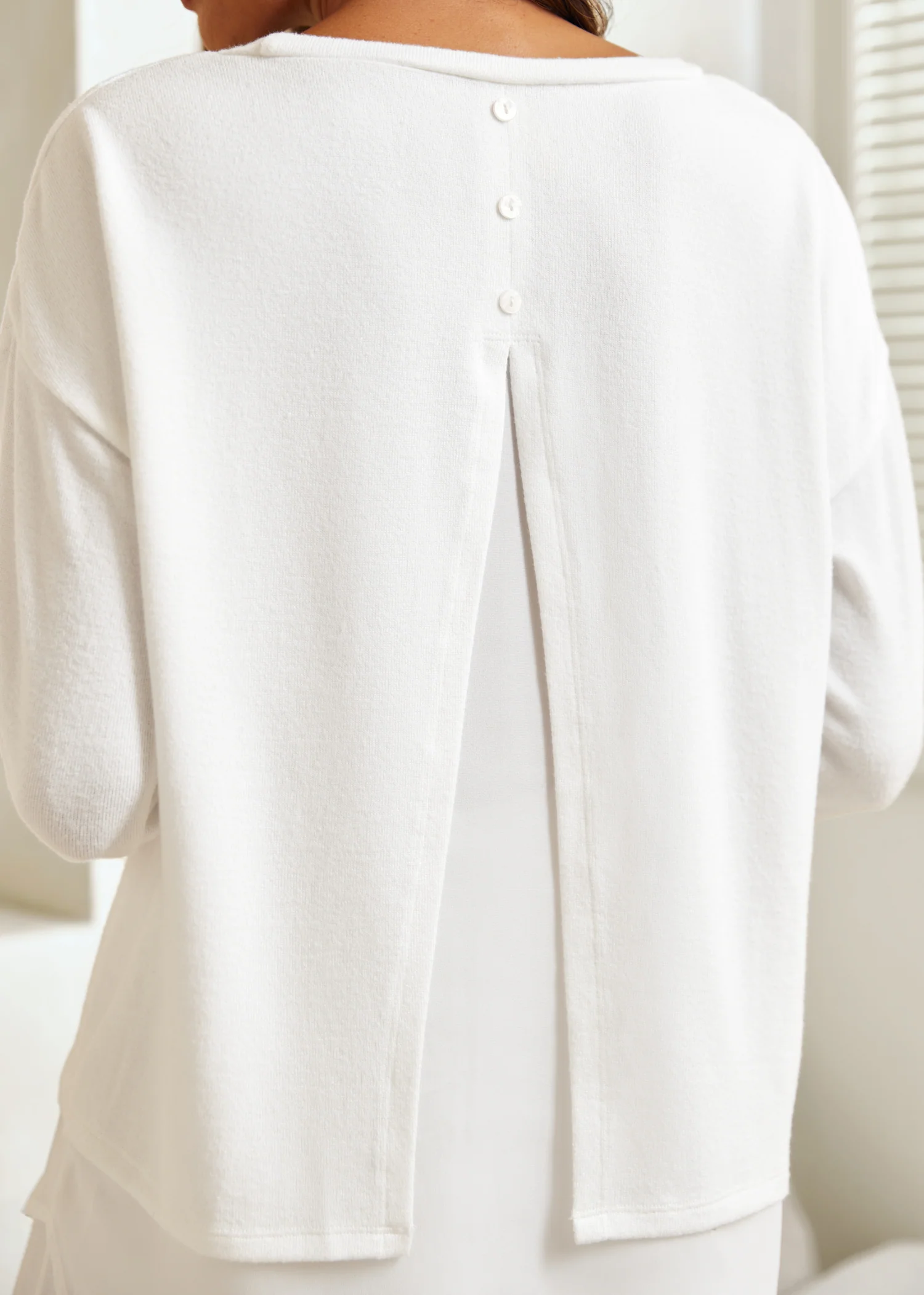 UltraEase Layered Boatneck (Ivory) - Final Sale - Image 7